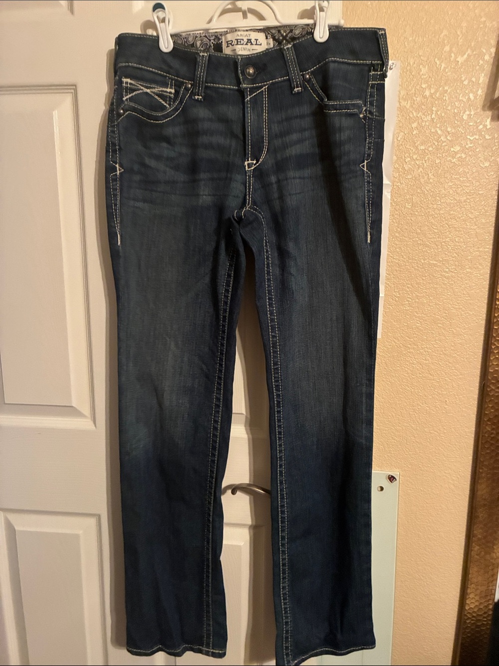 Ariat Women's Dark Blue Straight Jeans